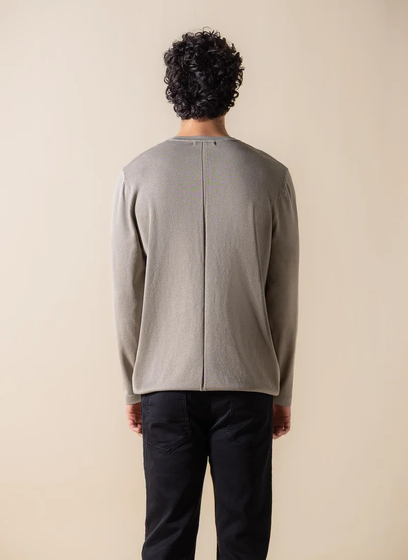 SHAPES FINE KNIT HENLEY T-SHIRT